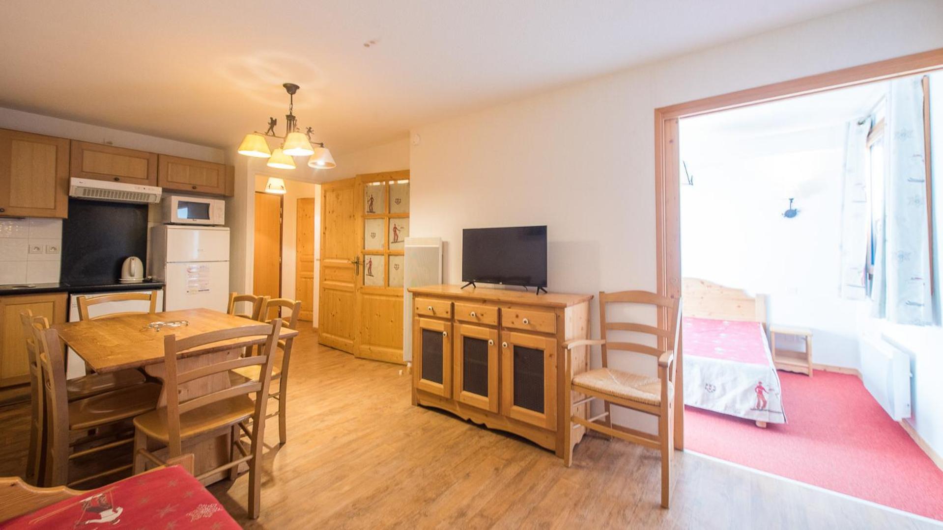 B305- Appartement 2 Pieces Cabine 6 Personnes Orcières المظهر الخارجي الصورة