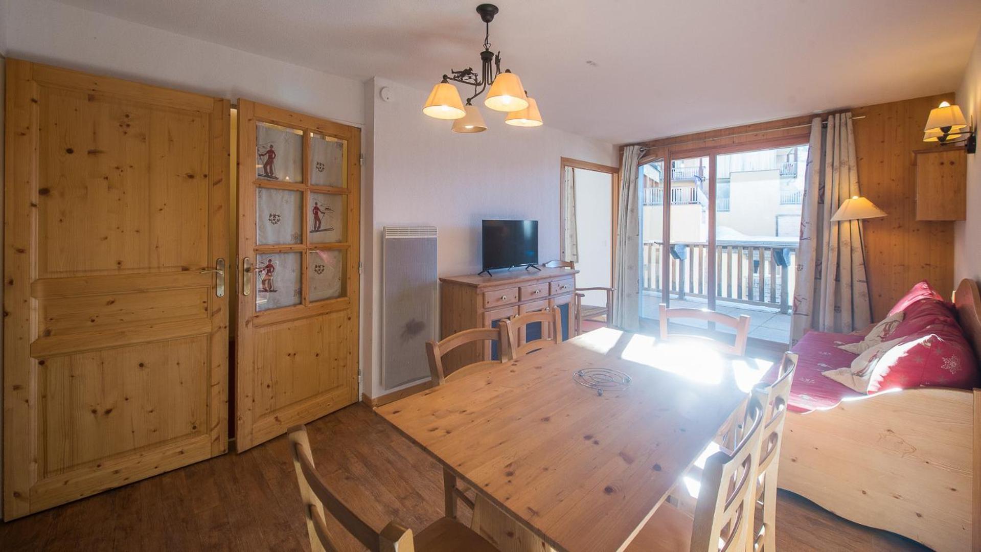 B305- Appartement 2 Pieces Cabine 6 Personnes Orcières المظهر الخارجي الصورة